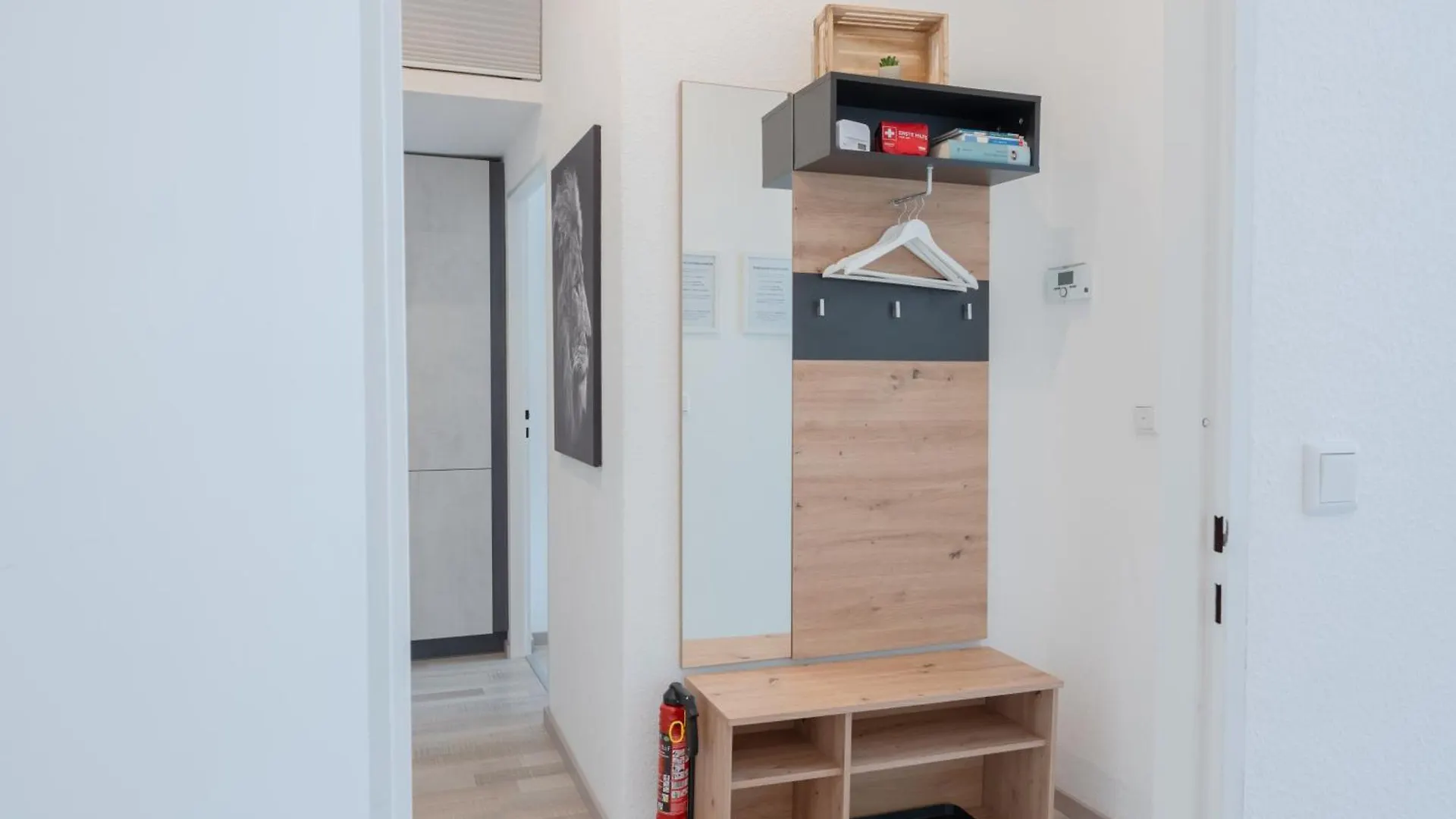 Modernes Apartment In Top Lage Komfortabel Eingerichtet Mit Arbeitsplatz Und Kueche - Geibelsuite 汉诺威 德国